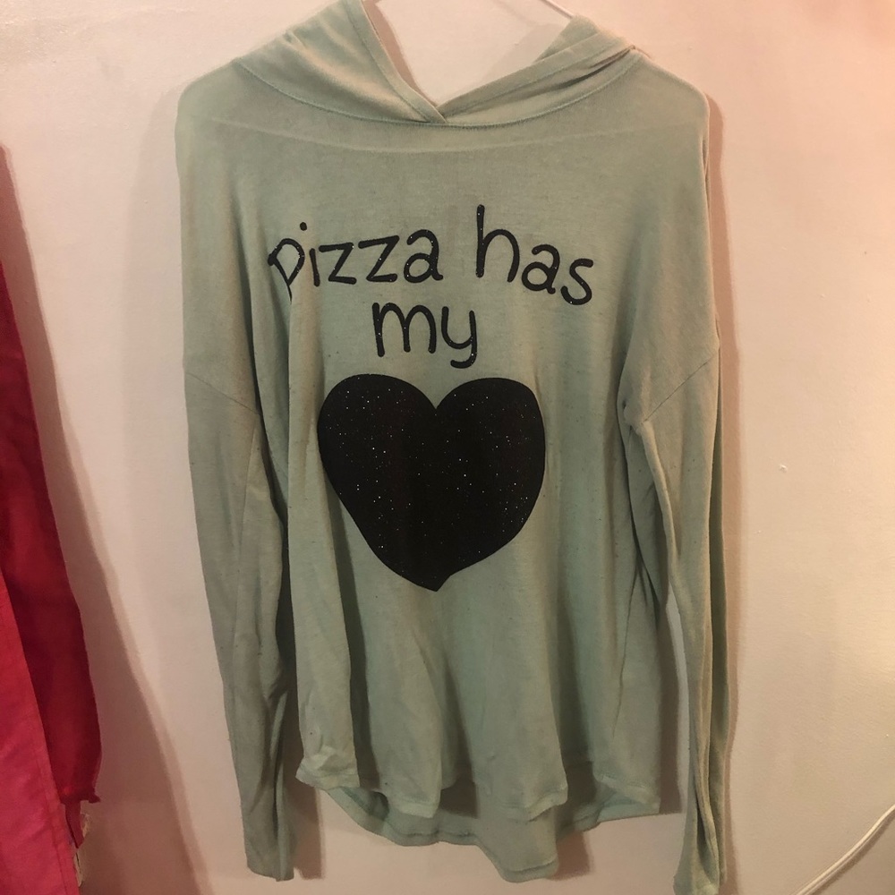 Blue long sleeve shirt